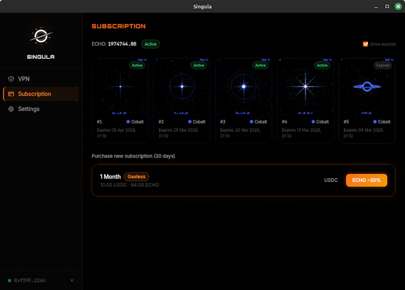 Singula Network screenshot 4