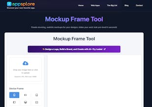 Mockup Frame Tool: Showcase Your Designs gallery image