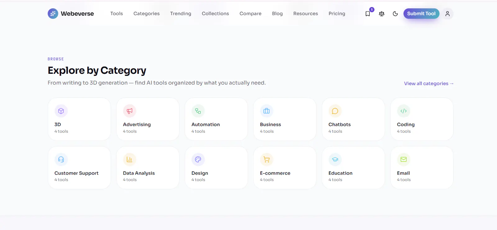 Webeverse AI screenshot 2