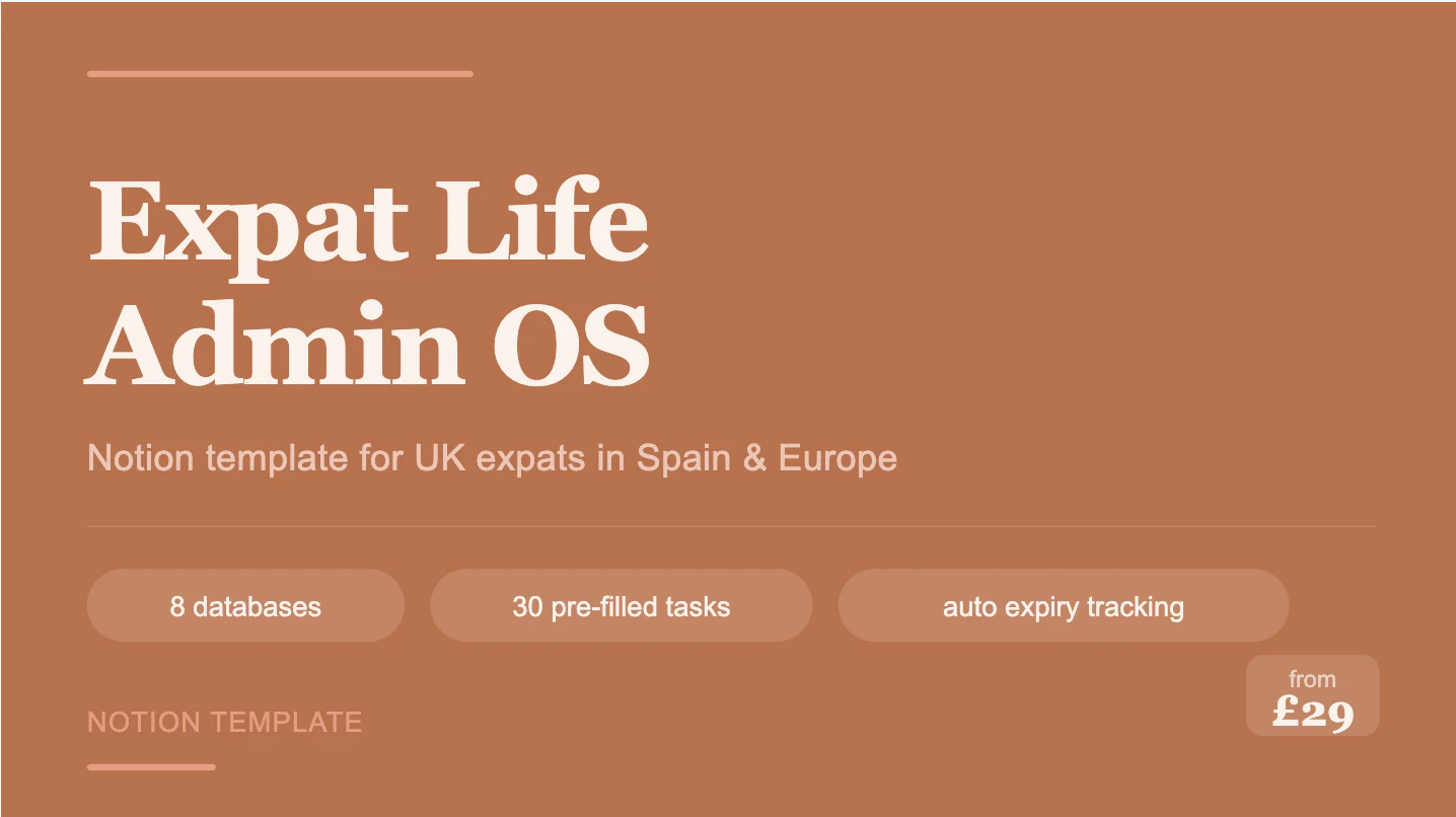 Expat Life Admin Operating System