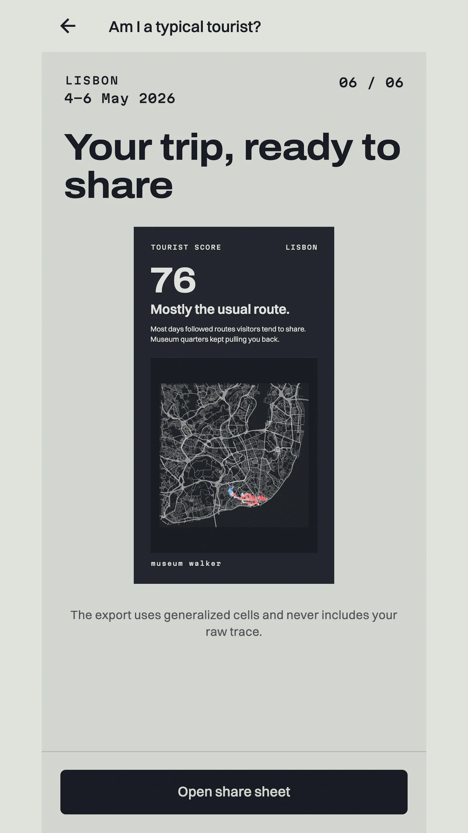 Tourist Score screenshot 4