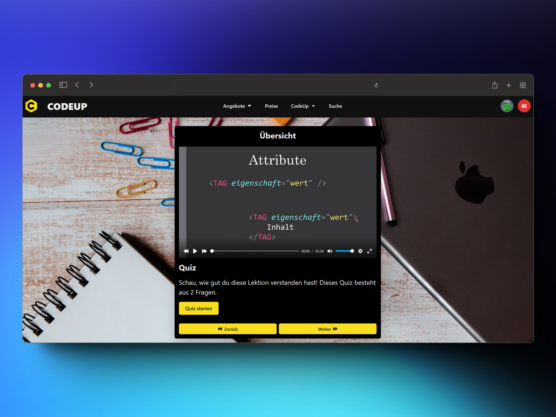 وسائط CodeUp 6