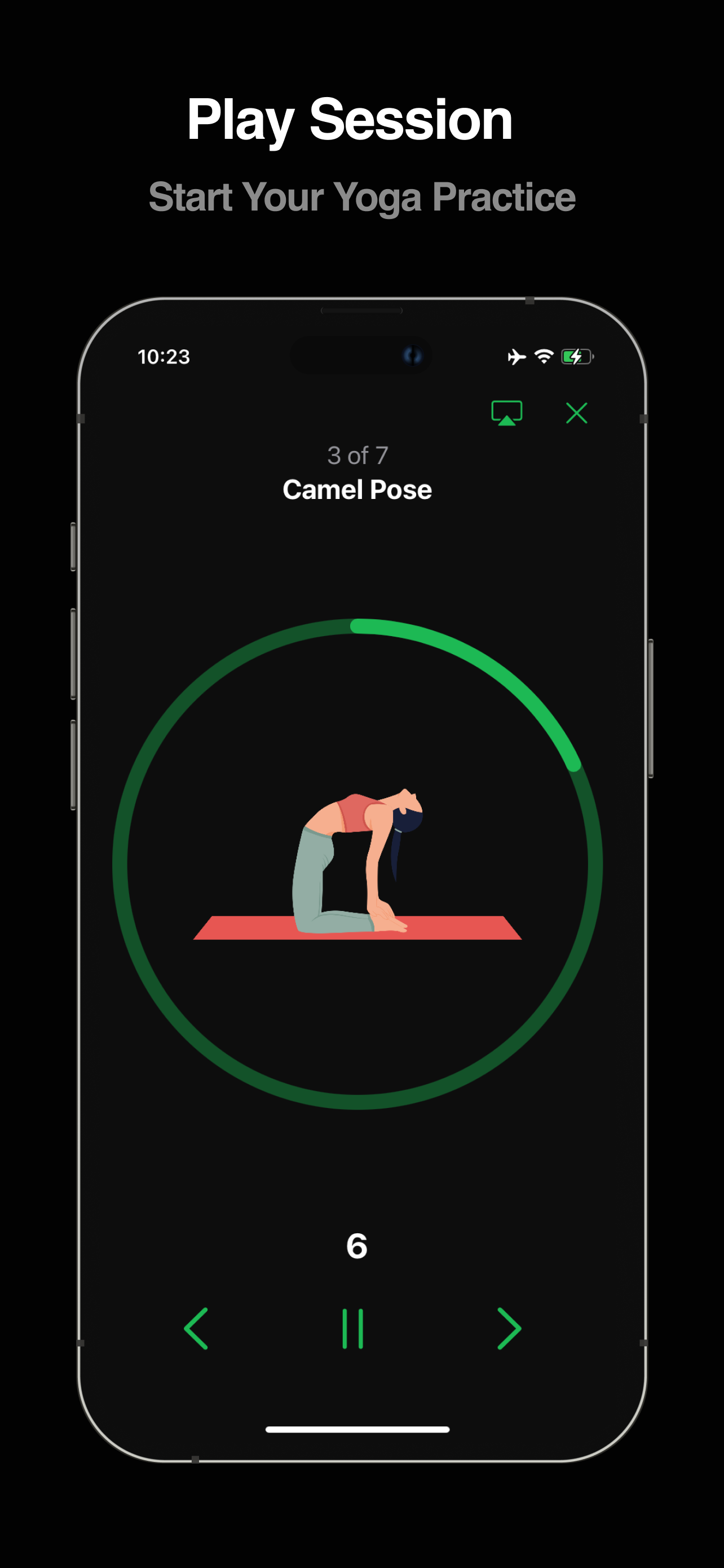 Yoga -strepen media 4