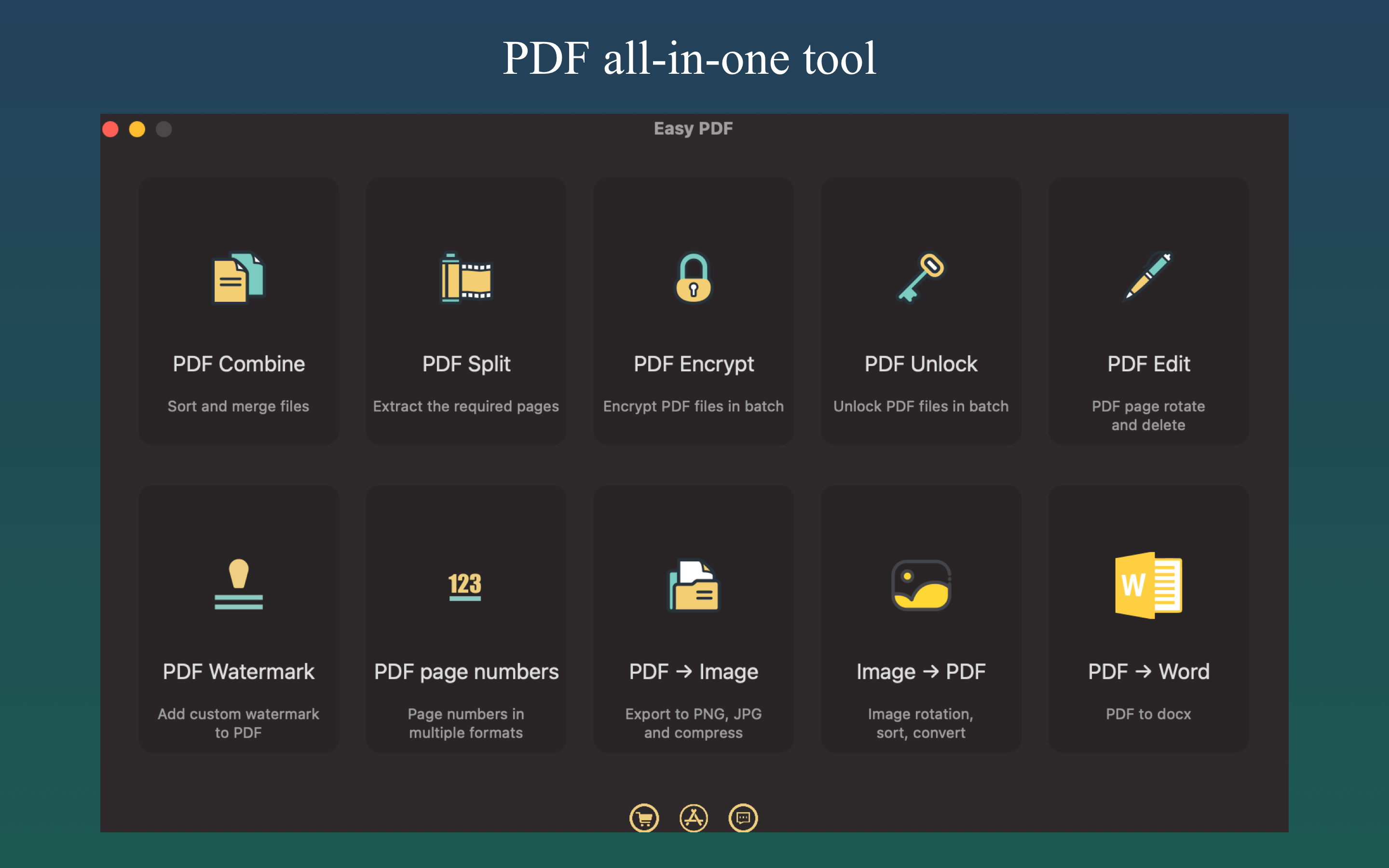 Easy PDF - Perfekte PDF zu Wort Medien 1