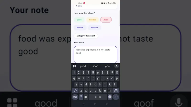 Remember That - Android app screenshot 1 (video preview)