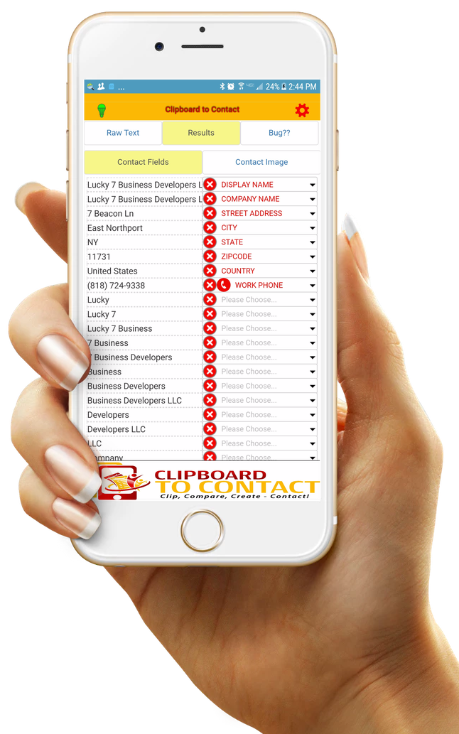 Clipboard To Contacts - Turn Any Text Into Contacts gallery image
