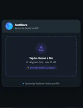 FastShare — P2P File Sharing gallery image