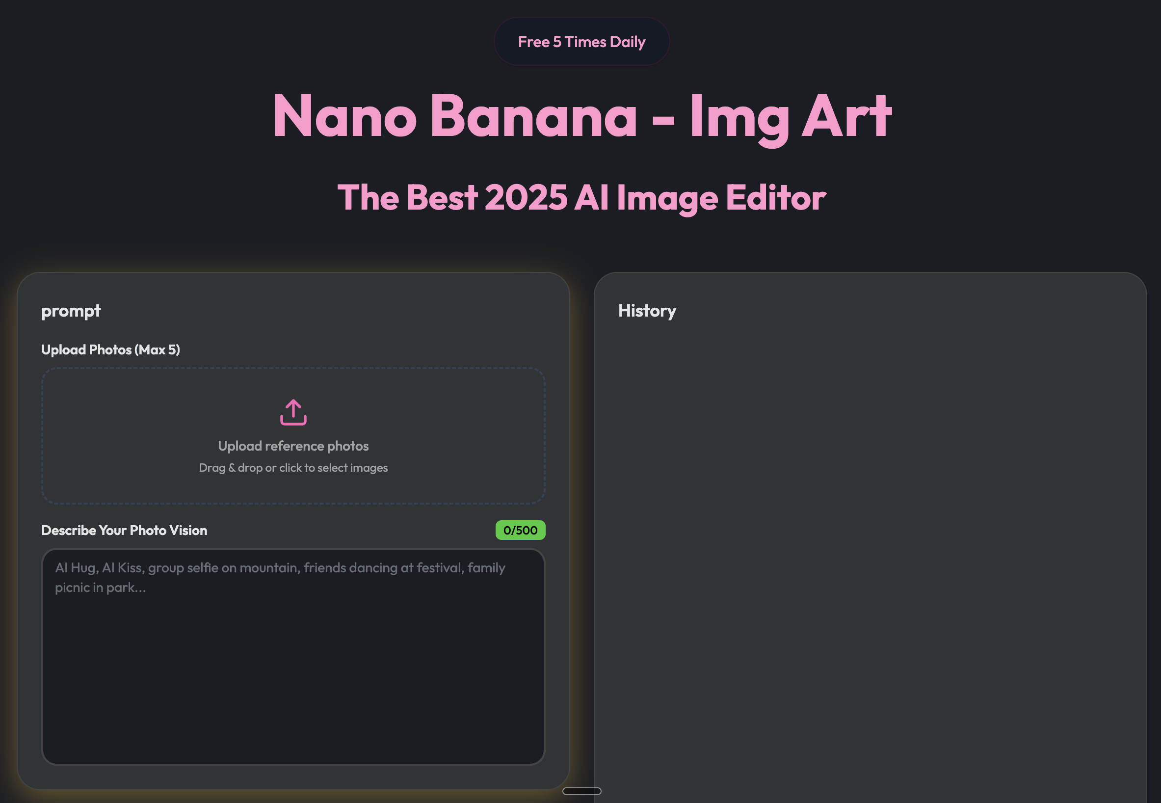 img art - Nano Banana - img art ที่ดีที่สุด 2025 AI Image Editor media 1