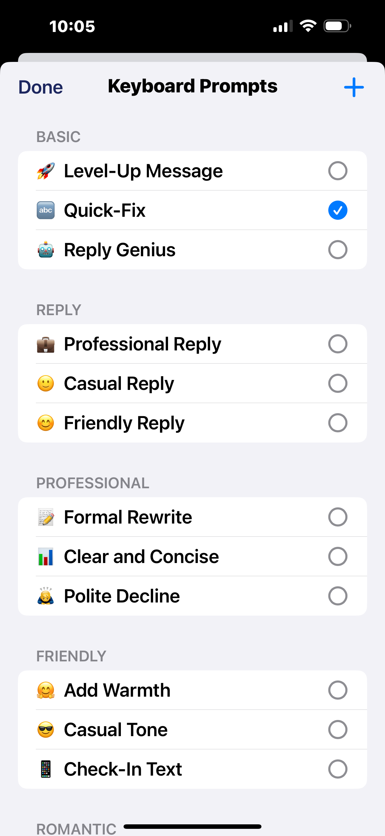 TalkShift AI keyboard for faster replies gallery image