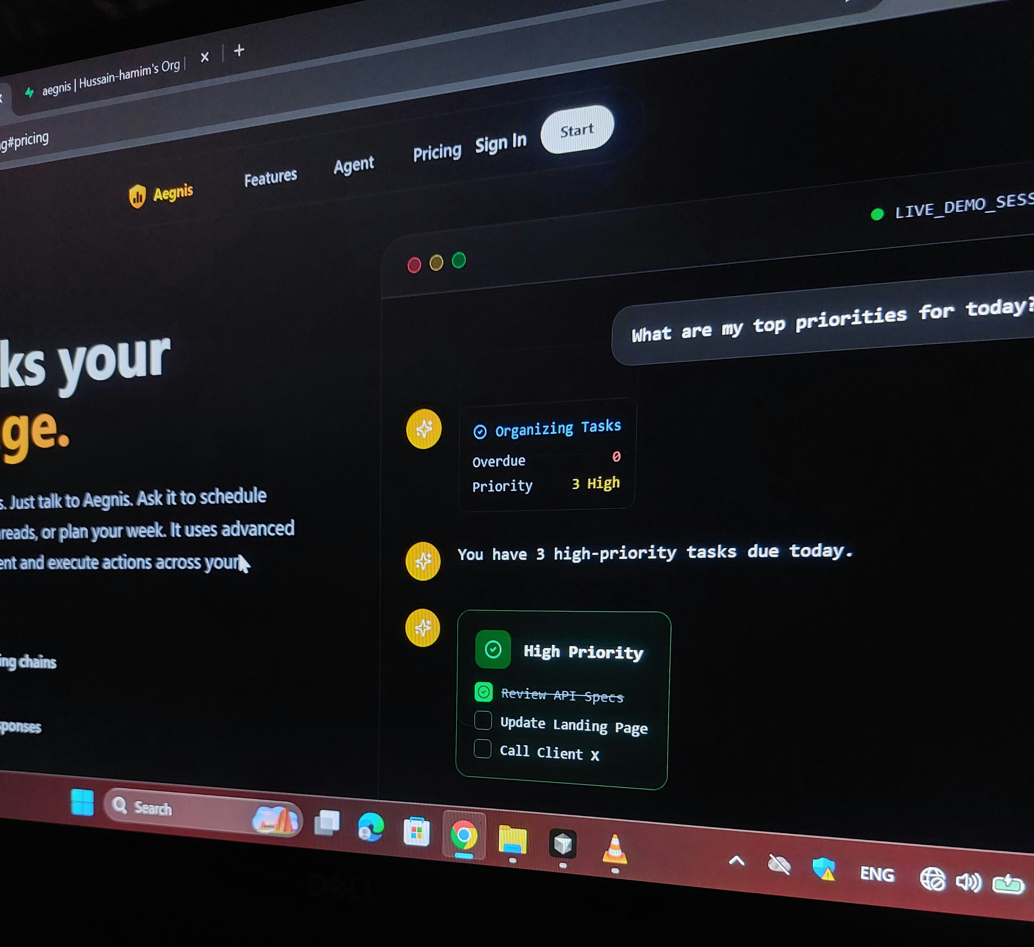 Aegnis AI gallery image