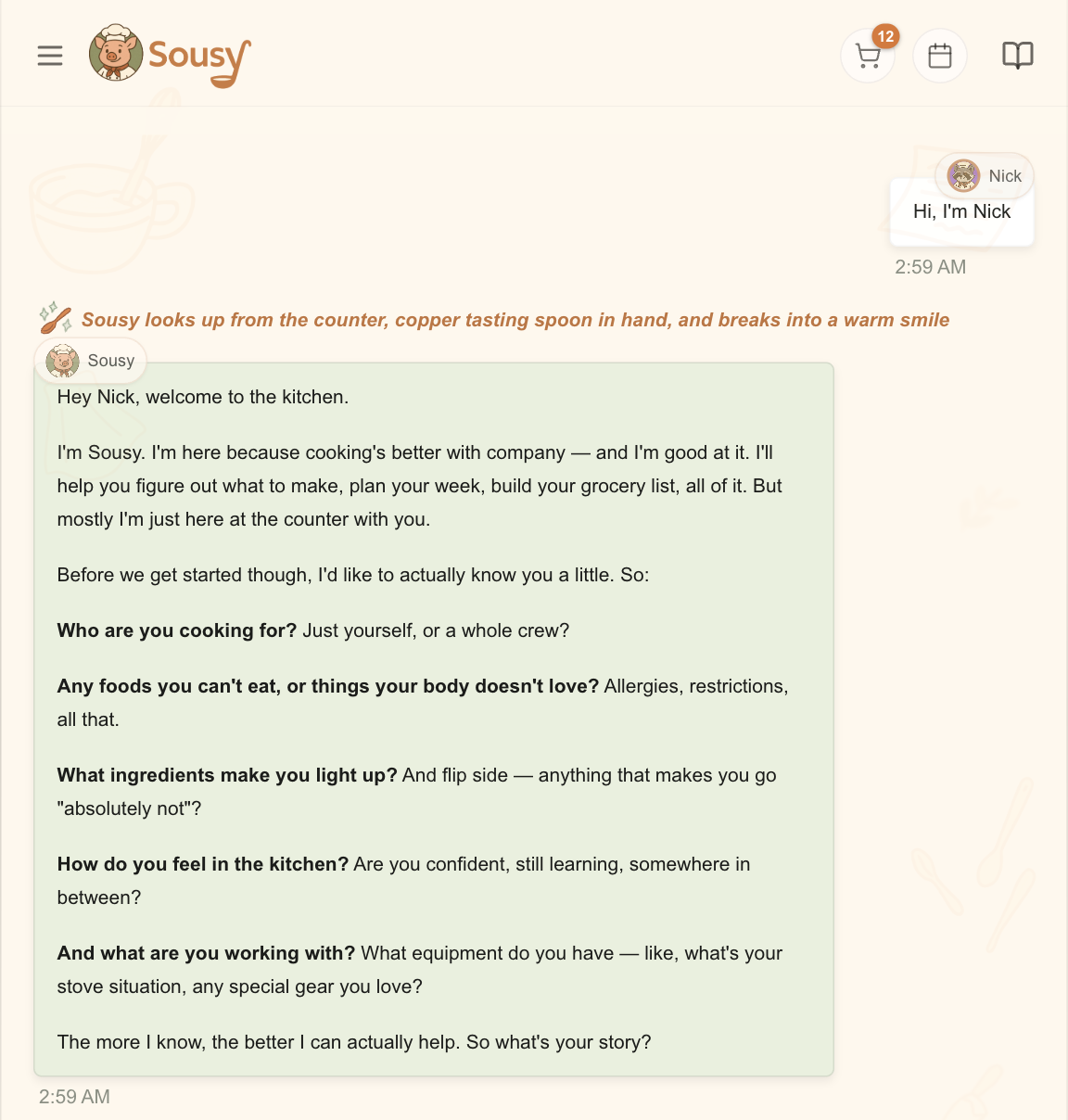 Sousy - Screenshot 2 showing product features and functionality