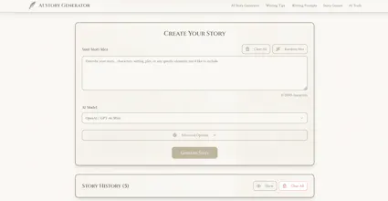 AI Story Generator - Free Story Creator gallery image