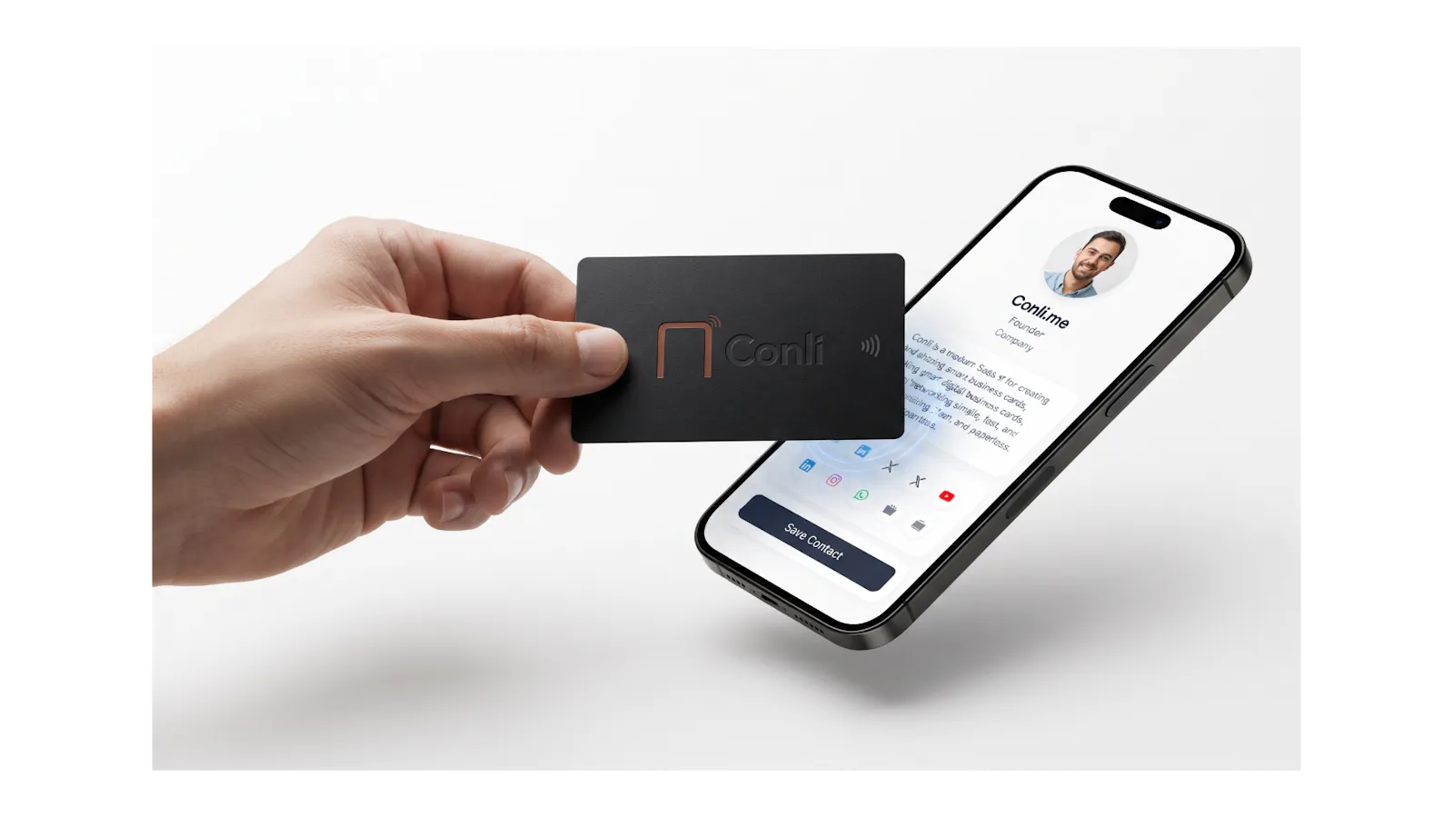 Conli – Smart NFC Digital Business Cards screenshot 2
