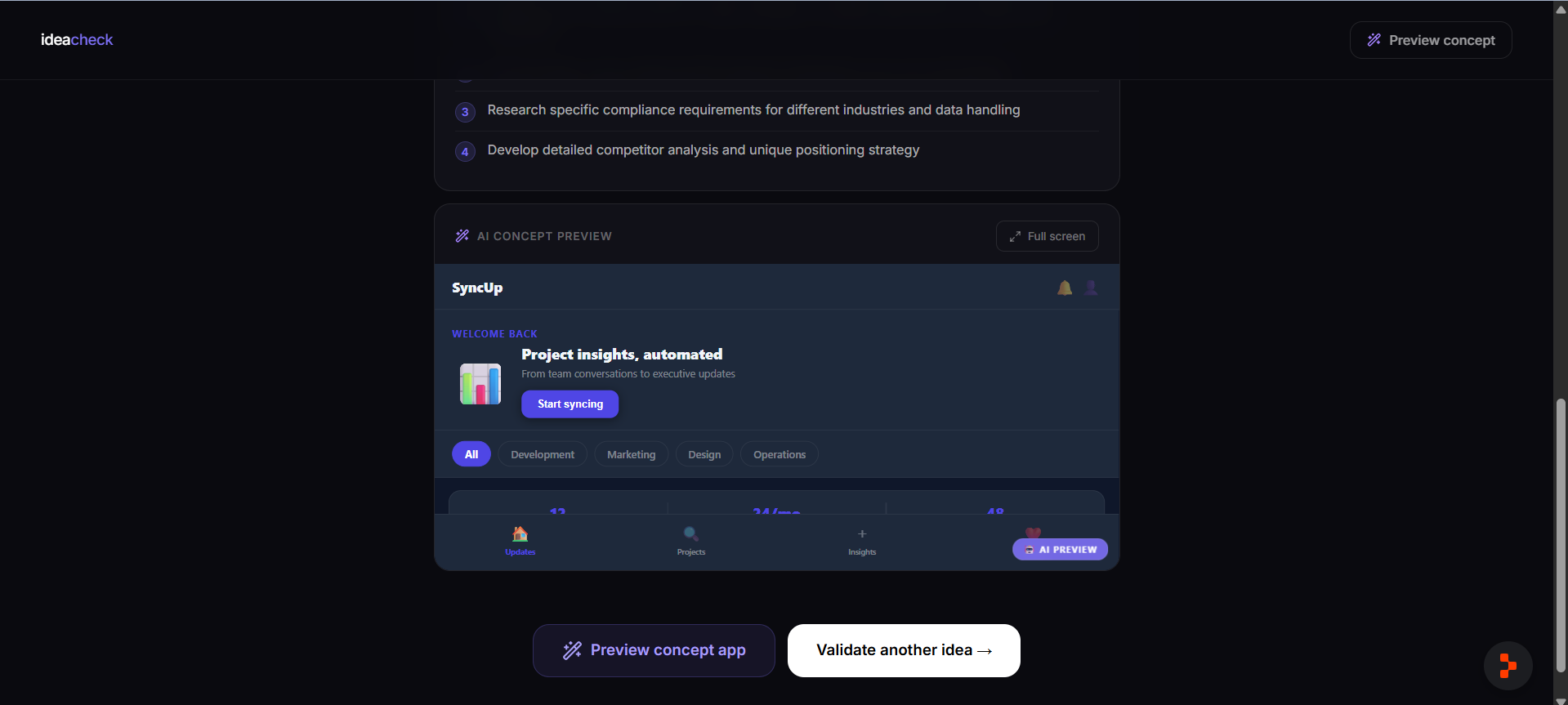 Idea Validator gallery image