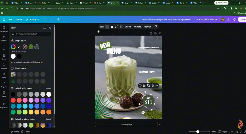 Claude x Canva AI Design Workflow gallery image