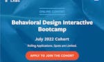 Behavioral Design Interactive Bootcamp image