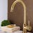 Antique Brass Carved Court Style Kitchen/Bathroom Sink Tap TA630L
