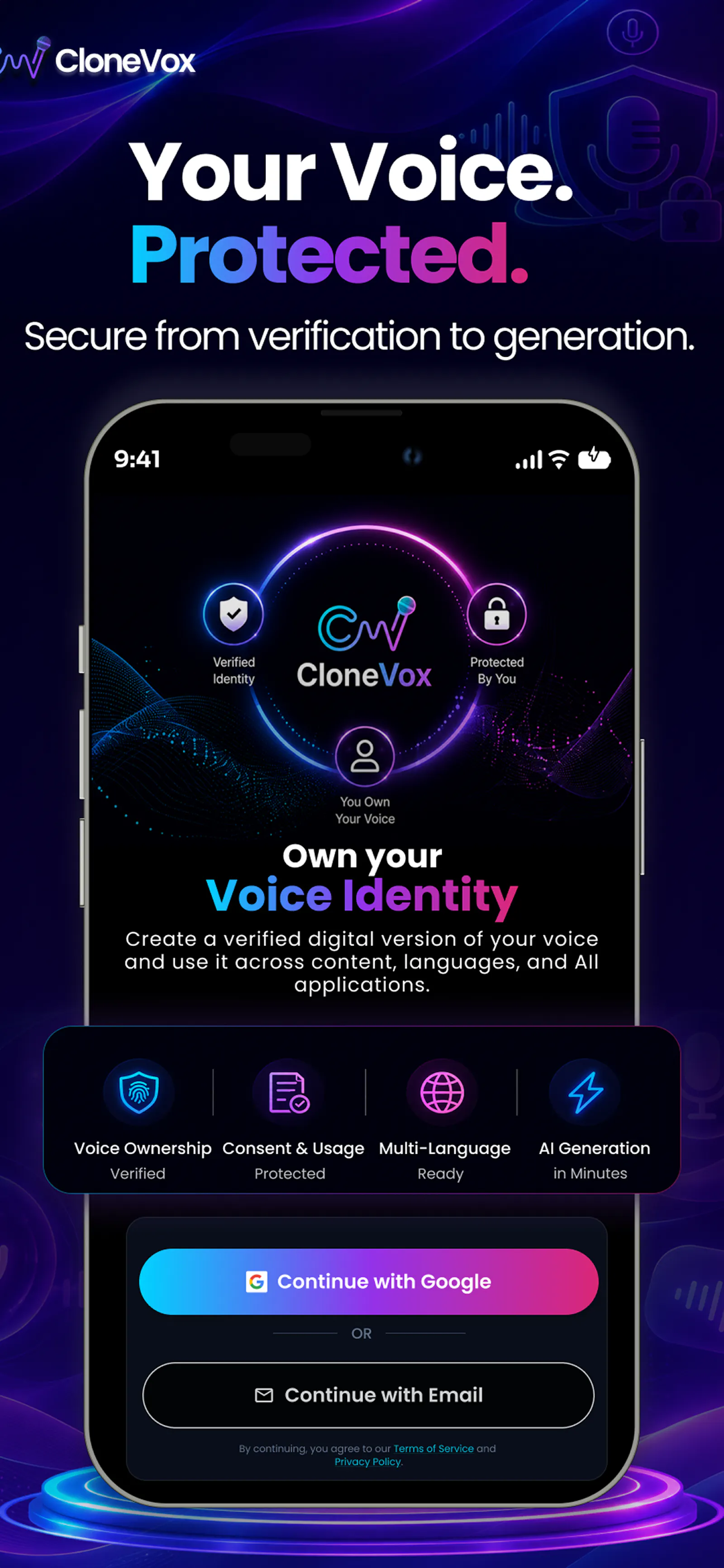 CloneVox screenshot 1