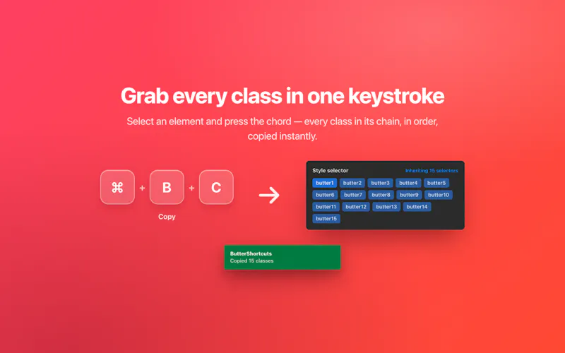 ButterShortcuts Extension for Webflow screenshot 4