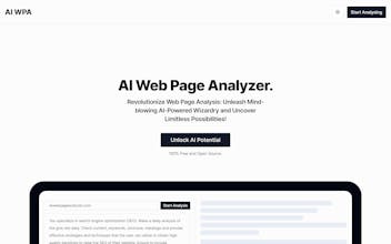 AI Web Page Analyzer (AI WPA) gallery image