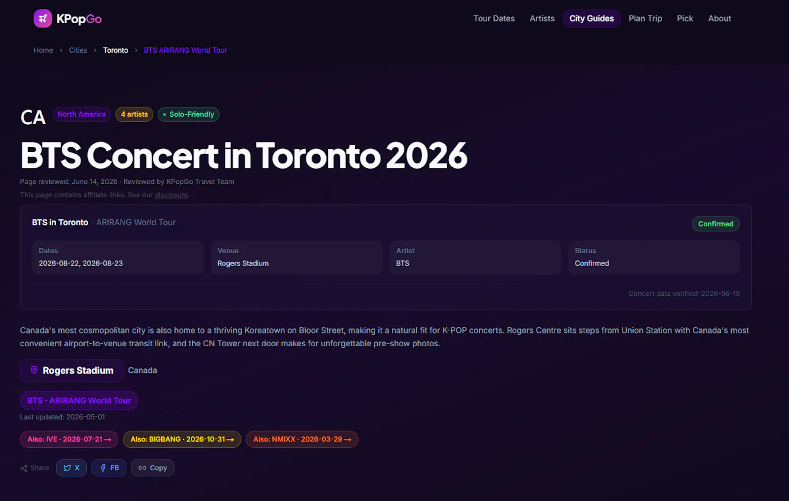 KPopGo screenshot 2