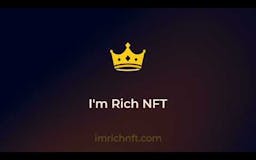 I Am Rich NFT media 1