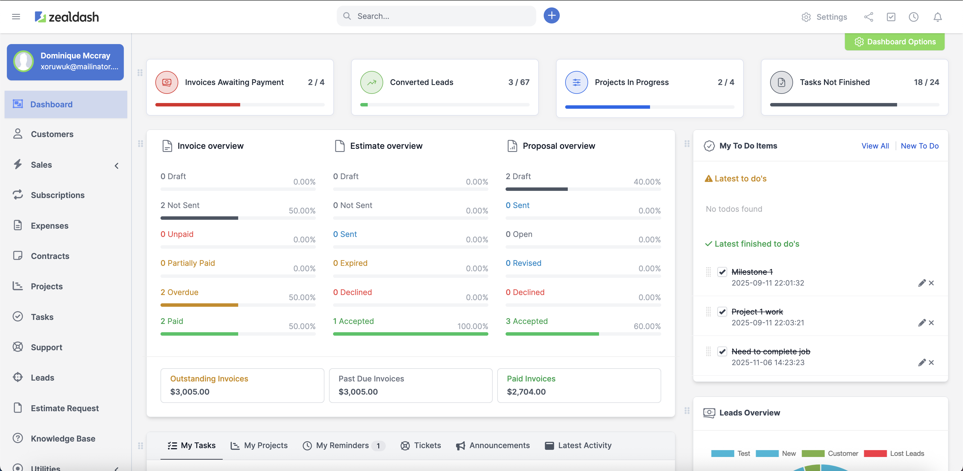 Zealdash - Main product screenshot demonstrating key features and user interface