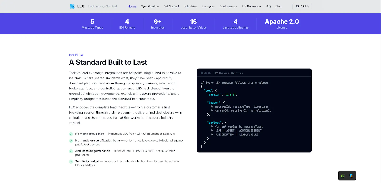 LEX Lead Exchange Standard screenshot 2
