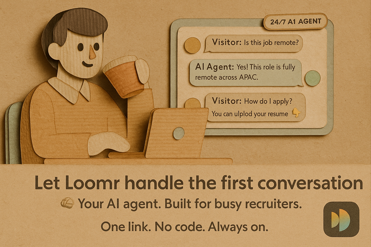 Media Loomr - Tự động hóa lần chạm đầu tiên với một tác nhân AI 1