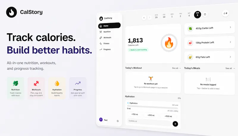 CalStory screenshot 2