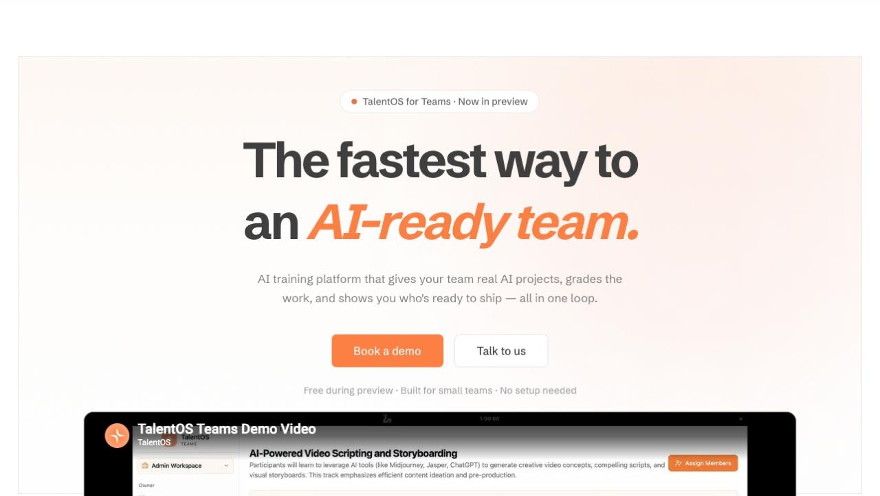 TalentOS gallery image