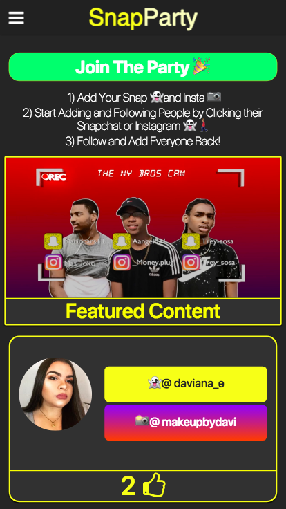 SnapParty gallery image