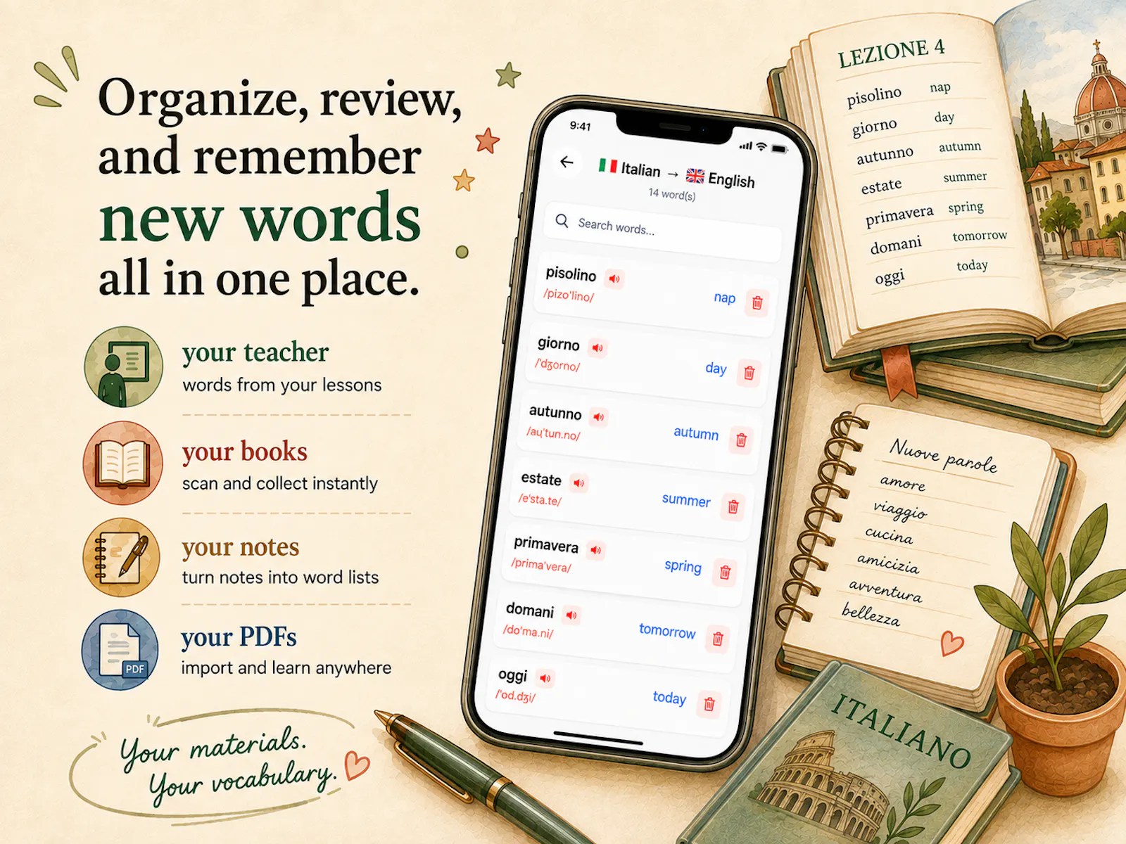 Vocabularius screenshot 2