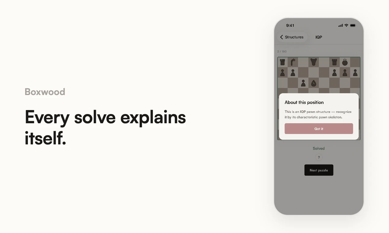 Boxwood Chess screenshot 3