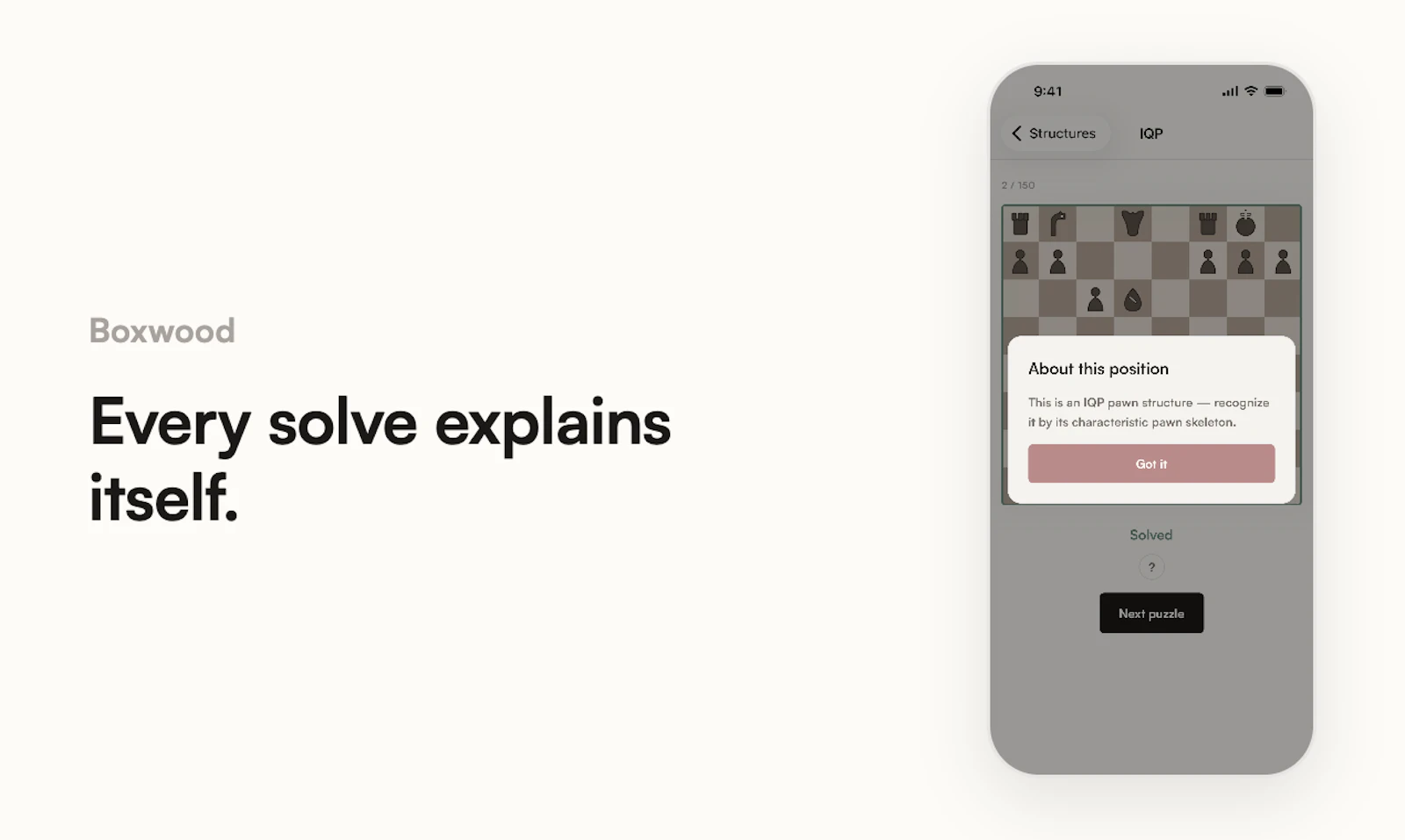 Boxwood Chess screenshot 3
