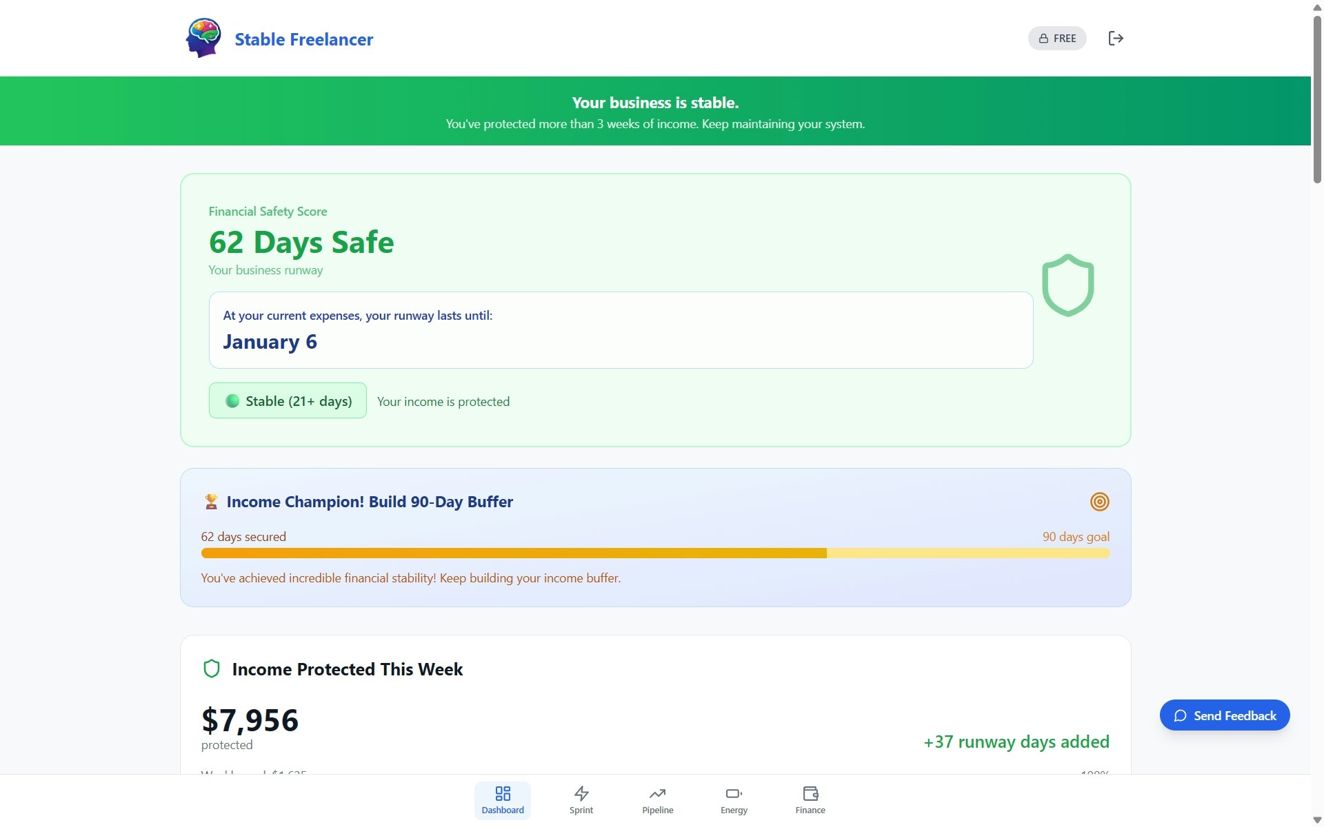 Freelancer Income Stability gallery image