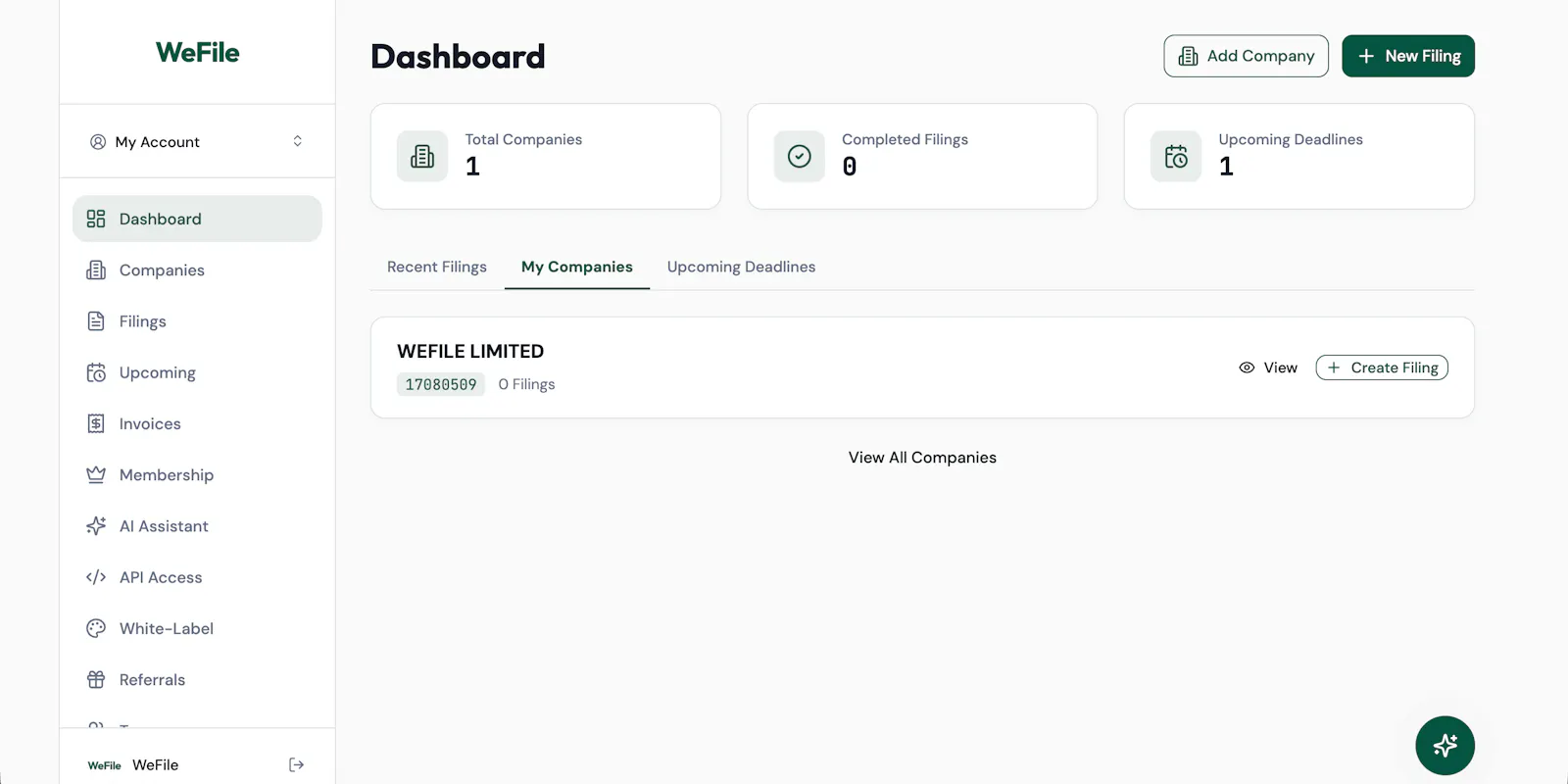 WeFile screenshot 2