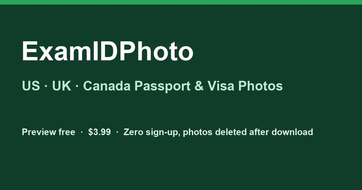 ExamIDPhoto gallery image