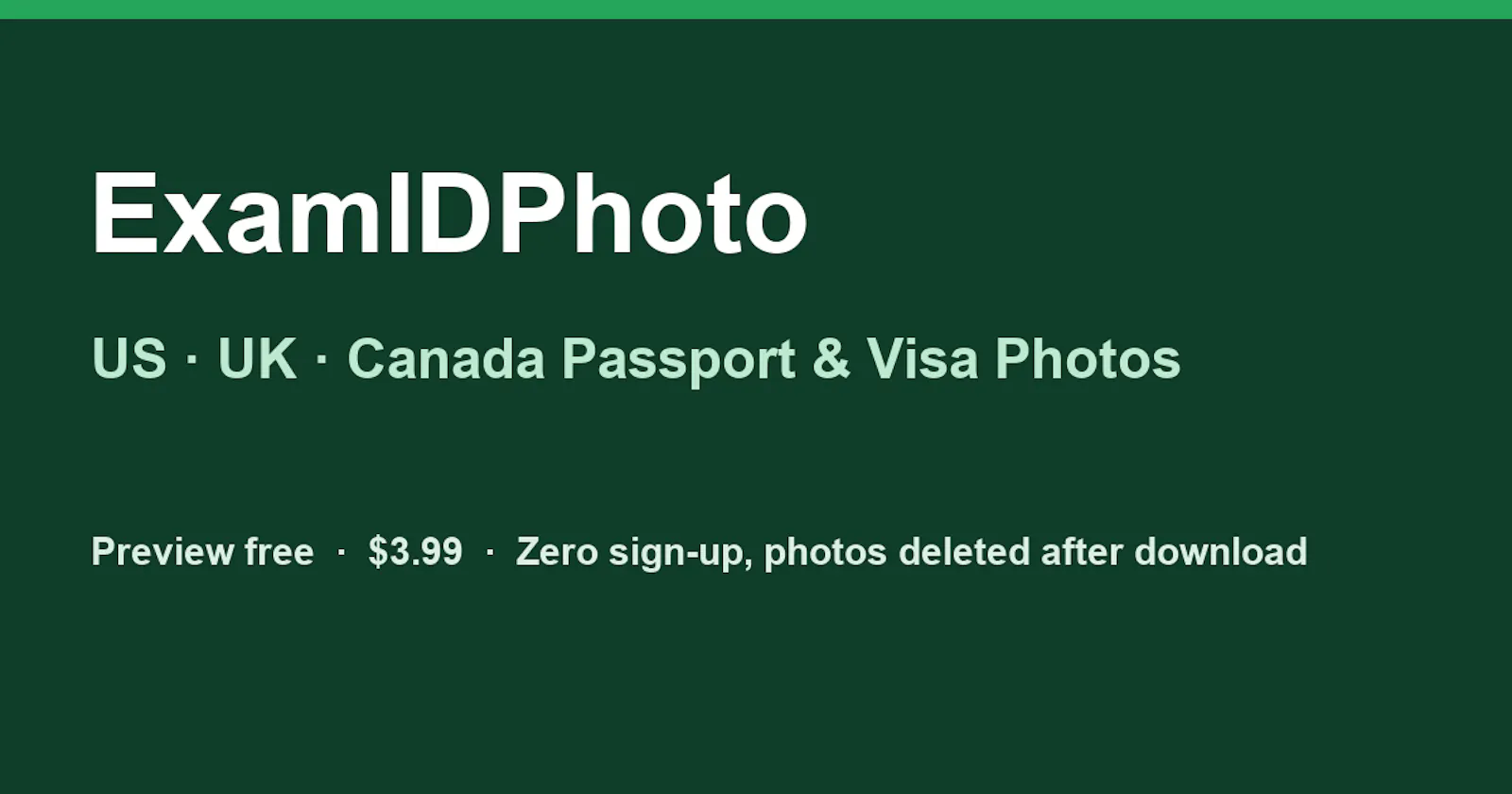ExamIDPhoto screenshot 1