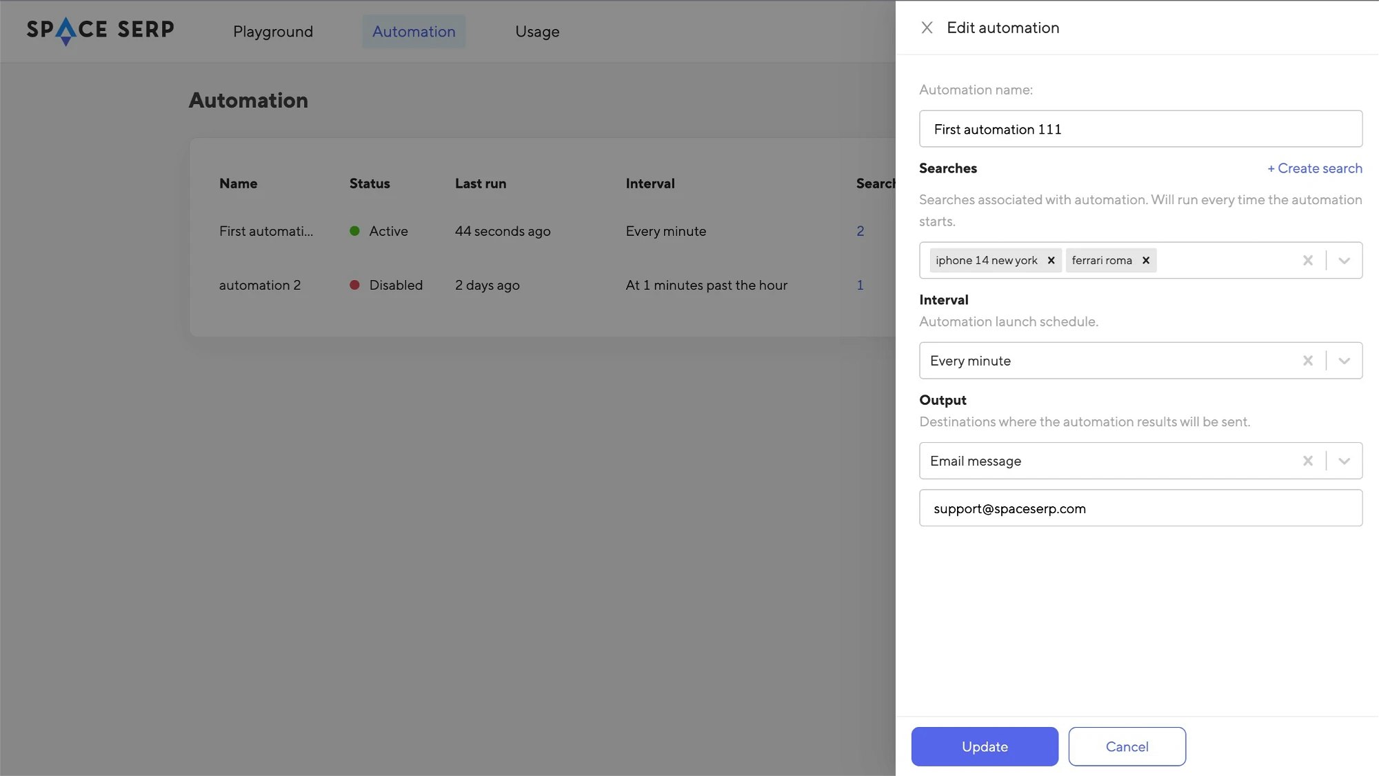 Spaceserp - leistungsstarke SERP -API - KI -betriebene Suchmaschinenergebnis -API Medien 3