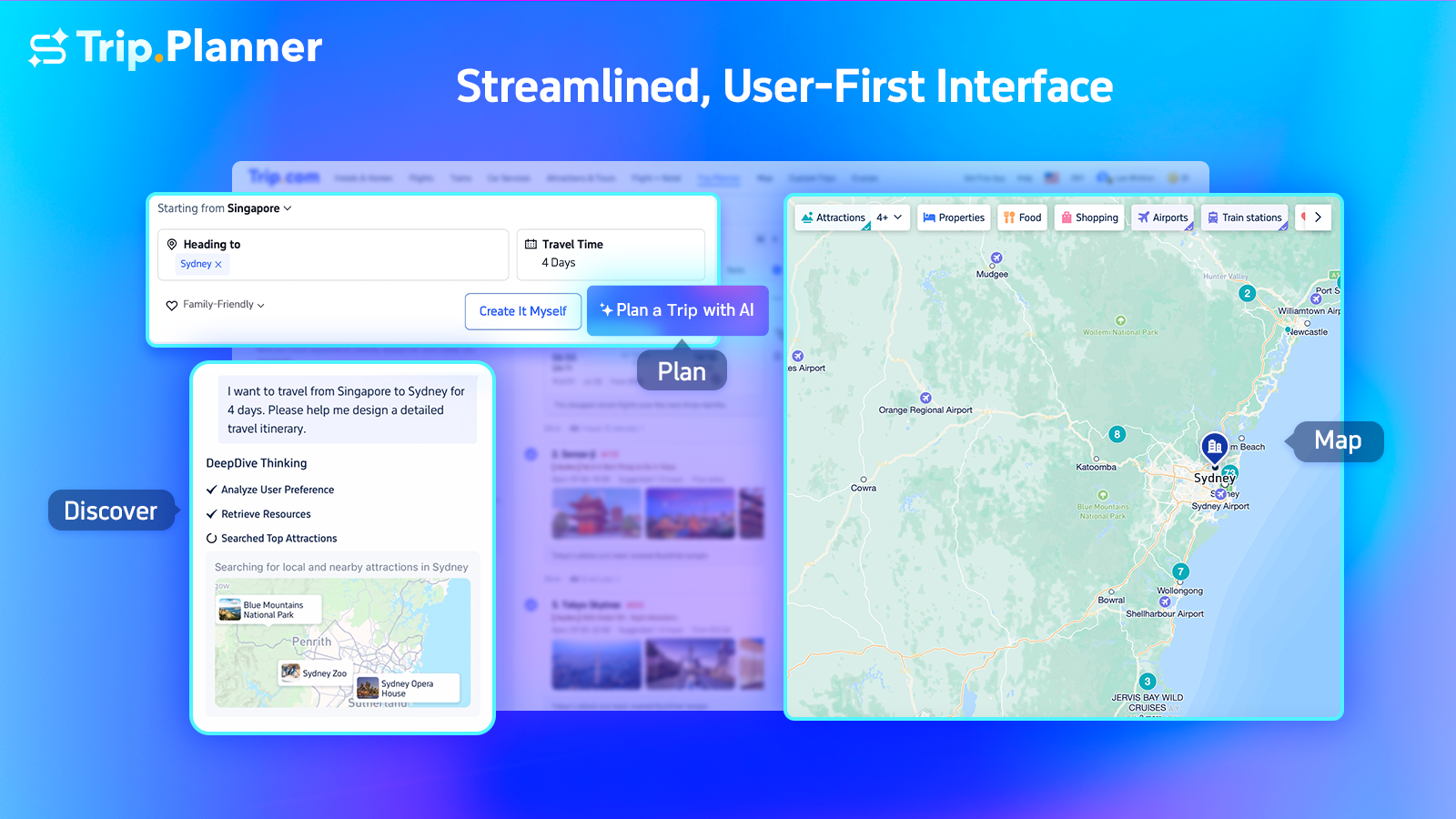 وسائط Trip.planner - All-In-One AI Hub لتخطيط السفر الأذكى والأسرع 3