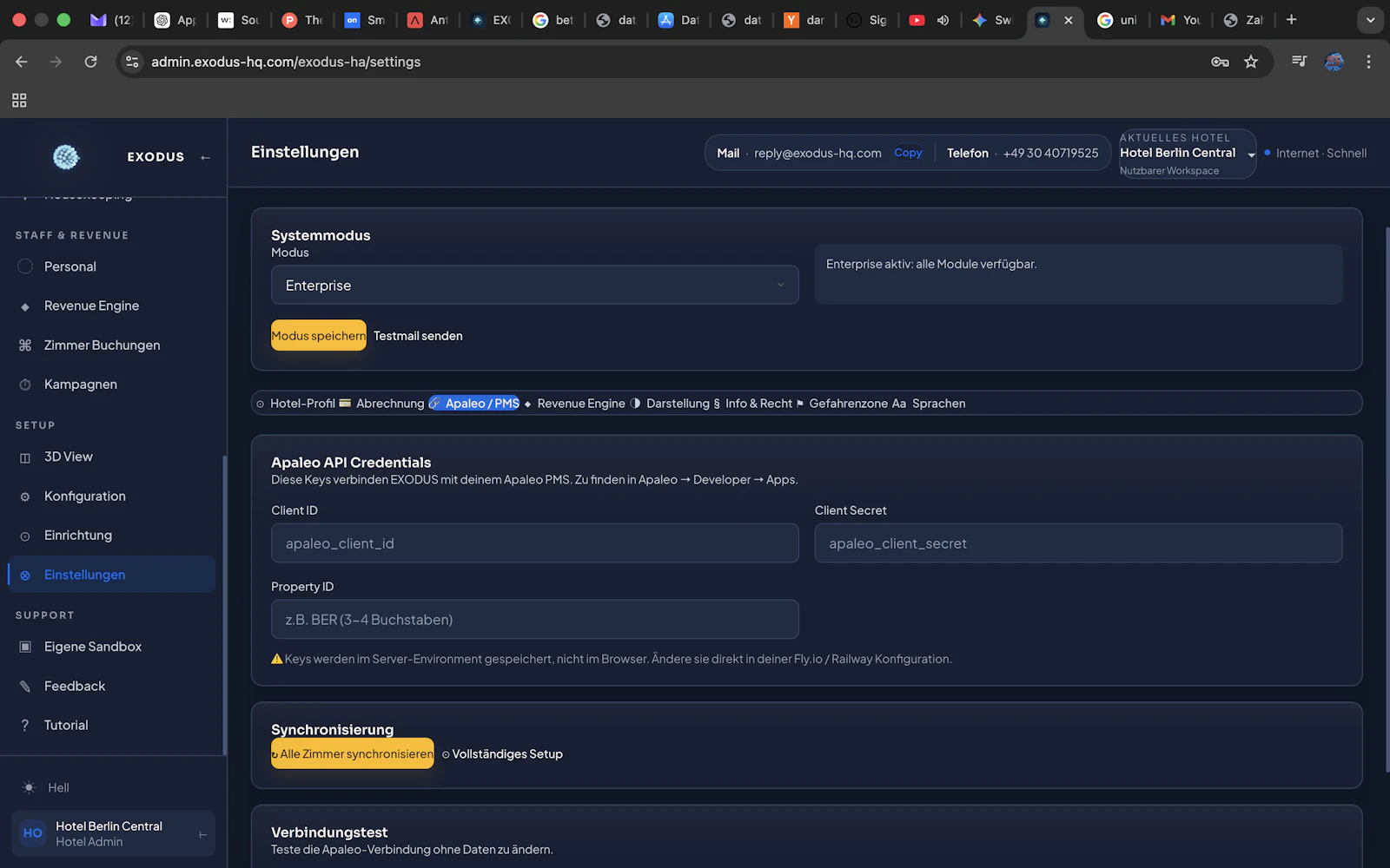 EXODUS Hotel Intelligence screenshot 17
