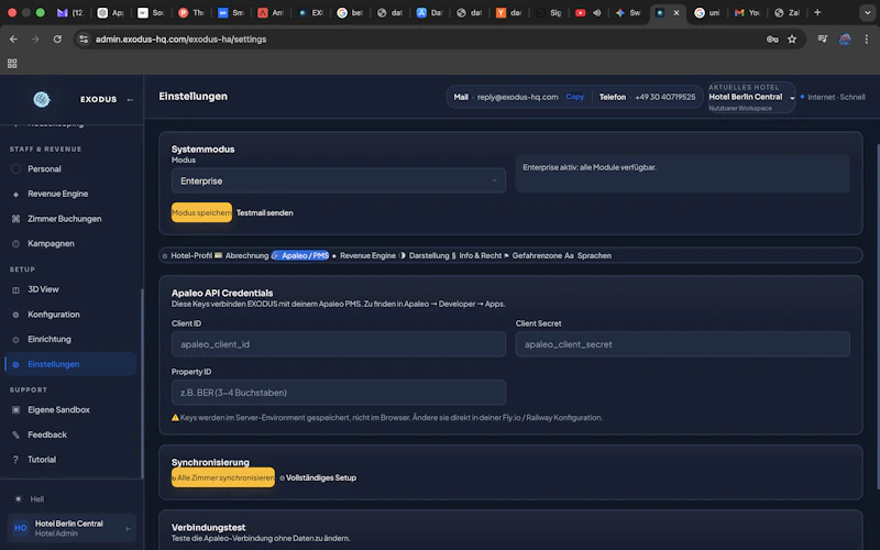 EXODUS Hotel Intelligence screenshot 17