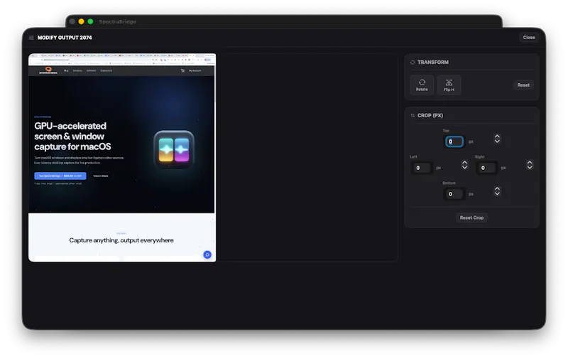 SpectraBridge screenshot 2