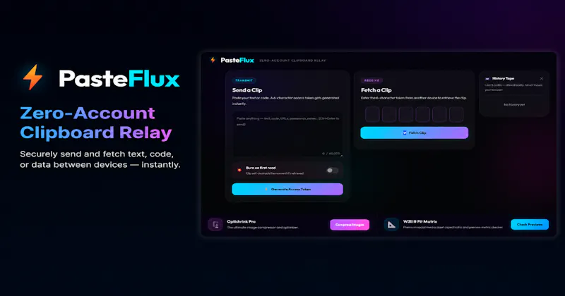 PasteFlux screenshot 1