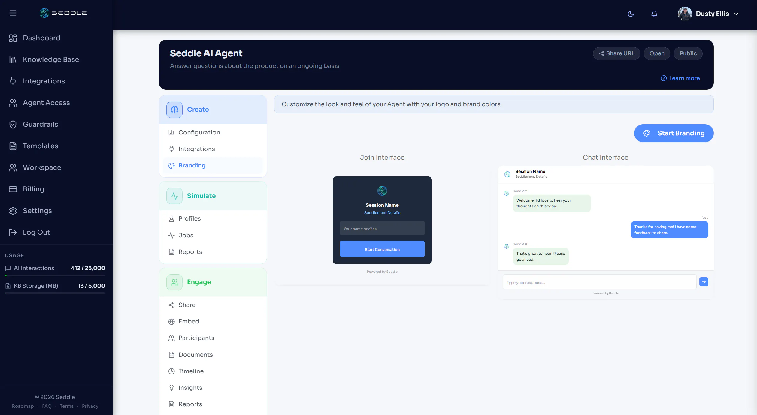 Seddle: Agents for Audience Engagement gallery image
