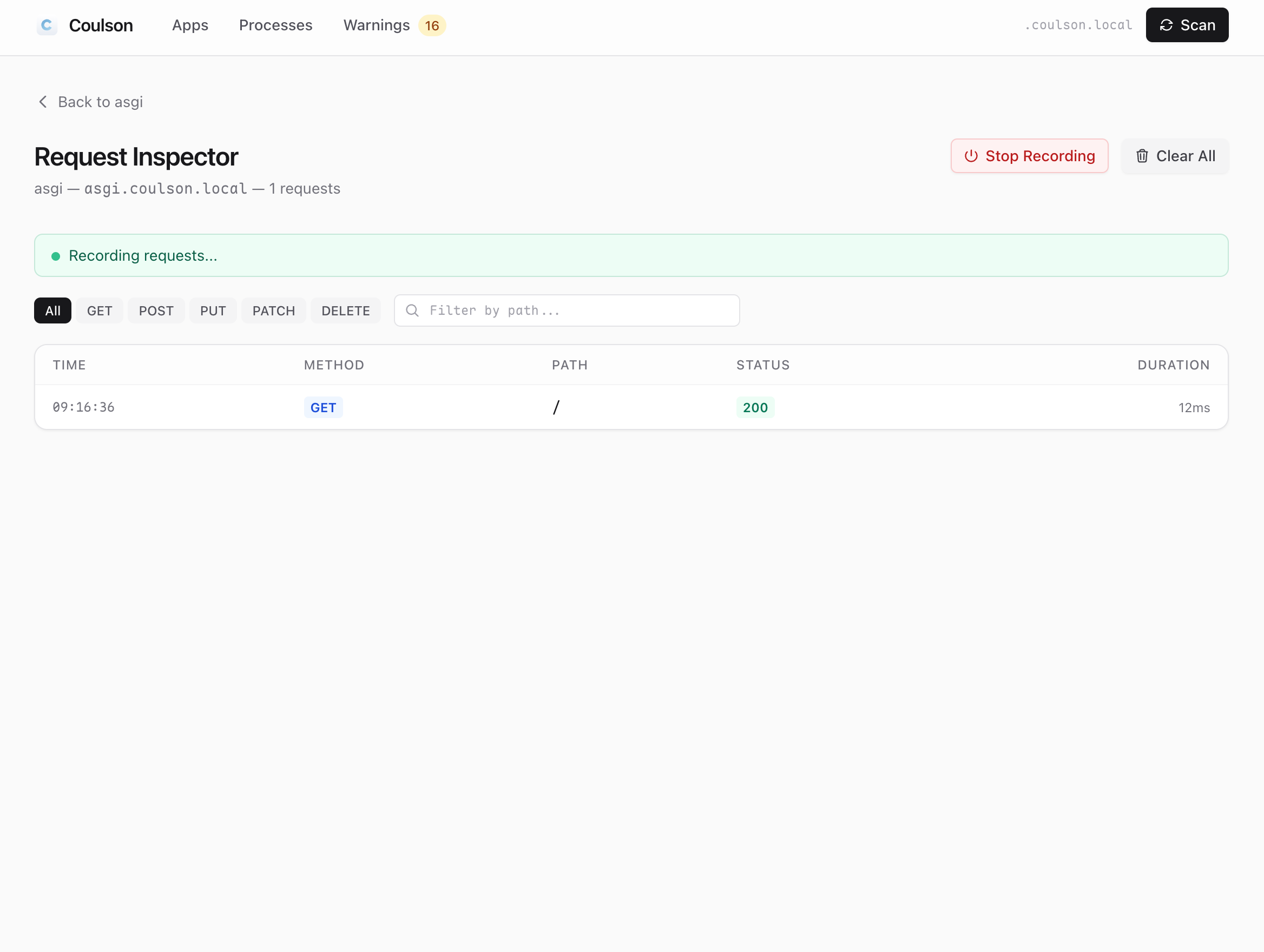 Coulson.app - Screenshot 3 showing product features and functionality