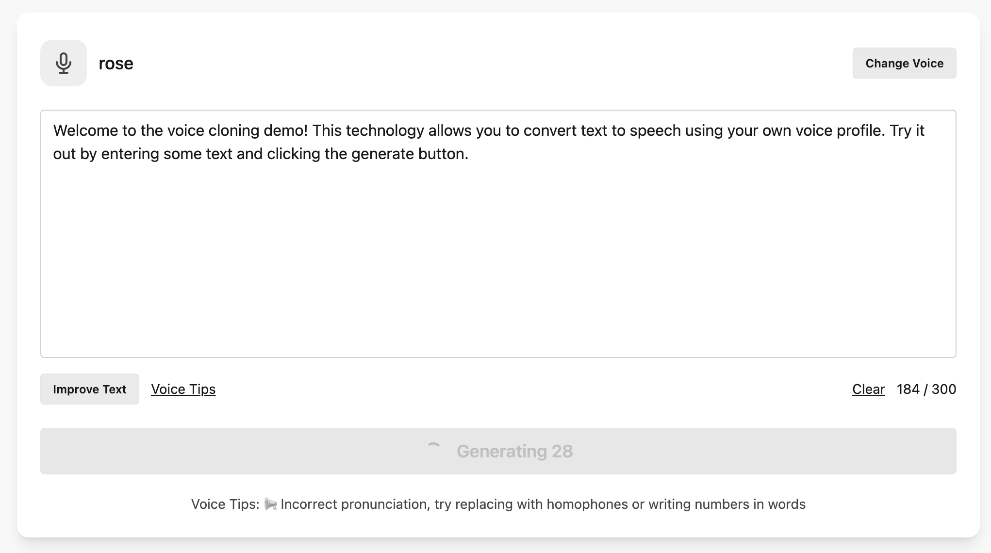 NiceVoice gallery image