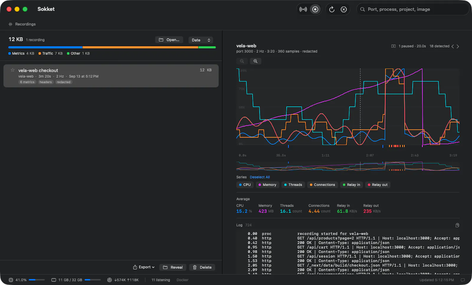 Sokket screenshot 2