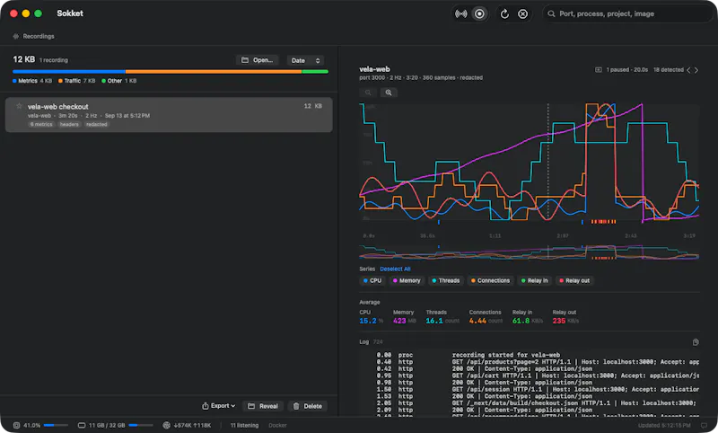 Sokket screenshot 2